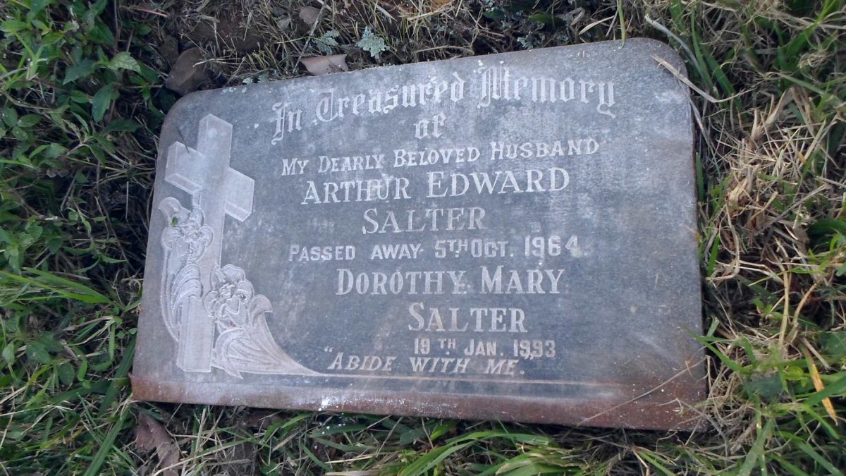 SALTER Arthur Edward -1964 &amp; Dorothy Mary -1993