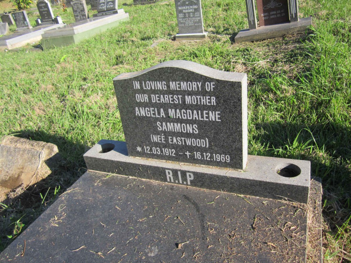 SAMMONS Angela Magdalene nee EASTWOOD 1912-1969