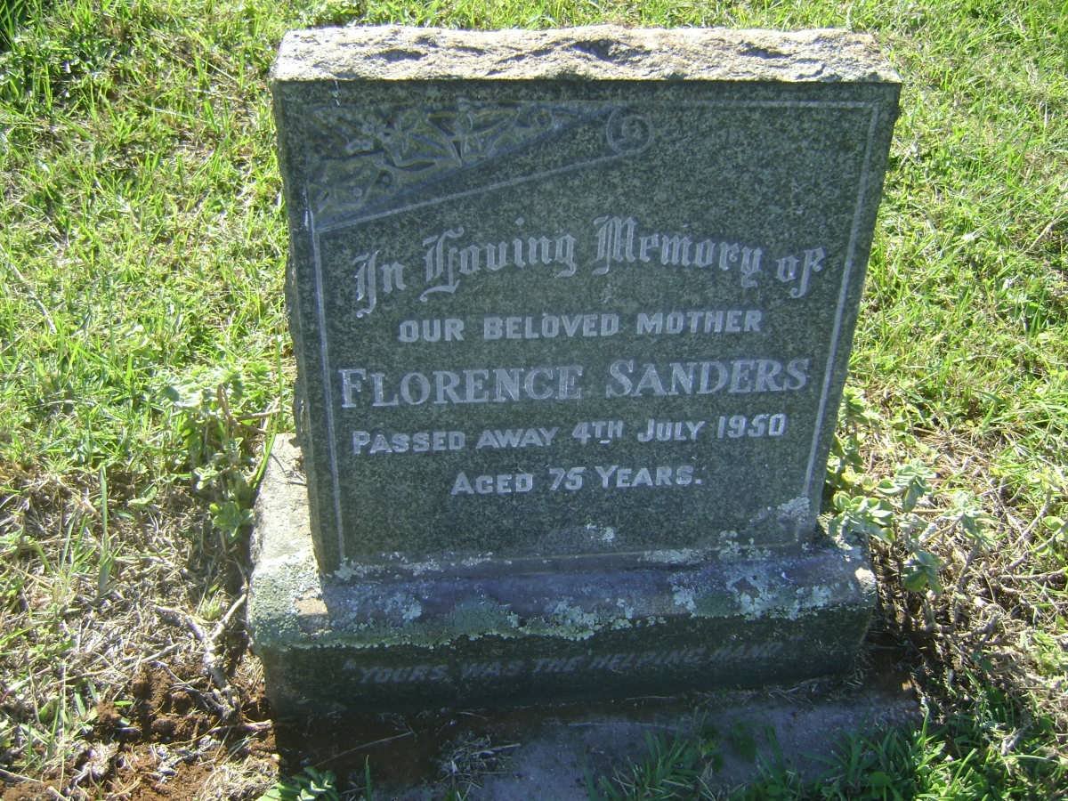 SANDERS Florence -1950