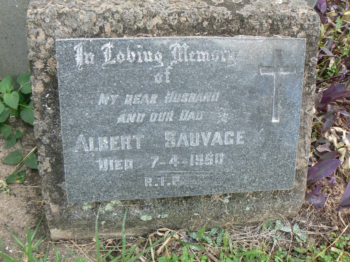 SAUVAGE Albert -1960