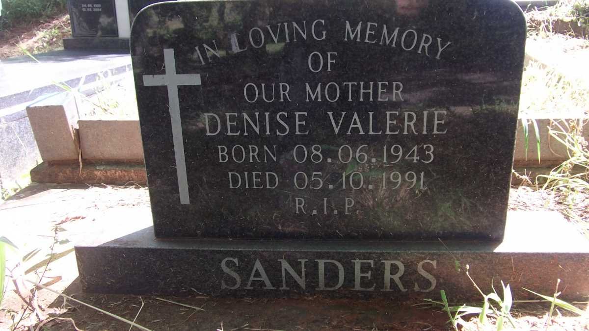 SANDERS Denise Valerie 1943-1991