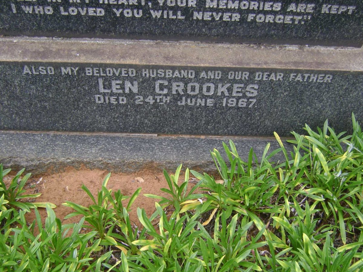 CROOKES Len -1967