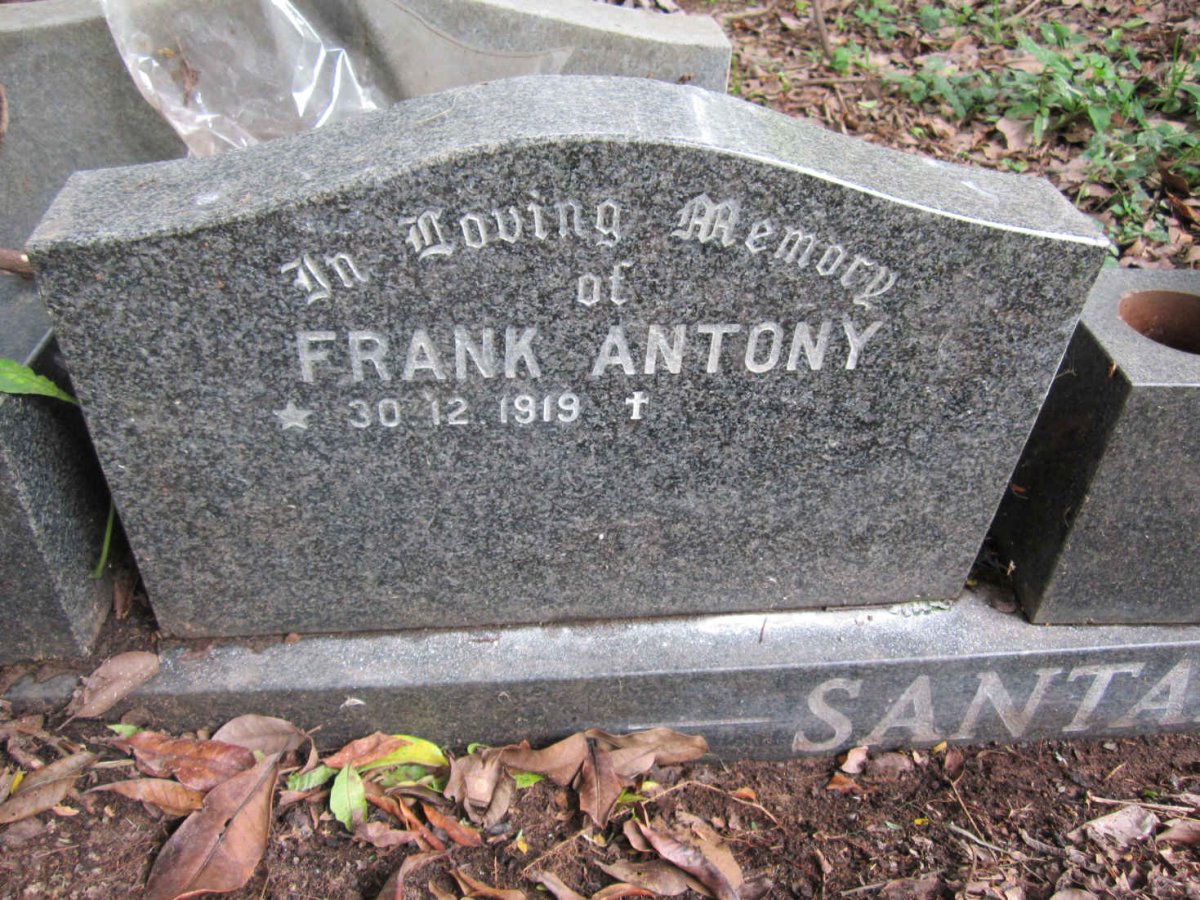 SANTANA Frank Antony 1919-
