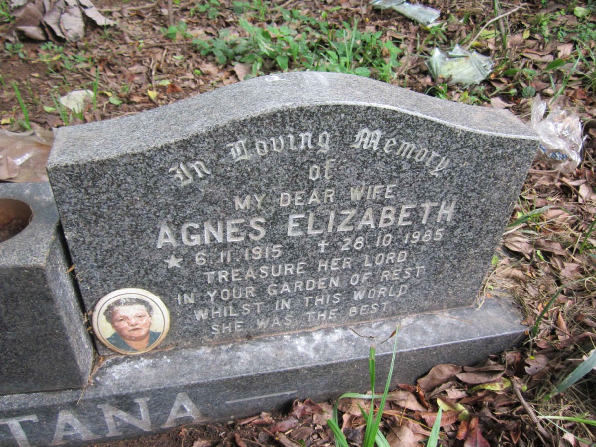SANTANA Agnes Elizabeth 1915-1985