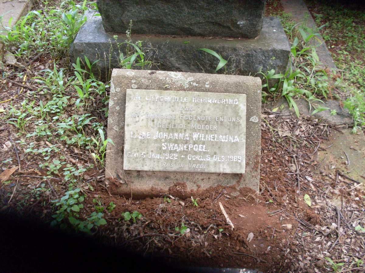 SWANEPOEL Elsie Johanna Wilhelmina 1922-1969