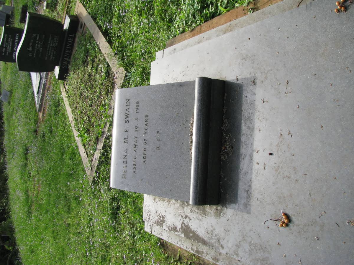SWAIN Helena M.E. -1969