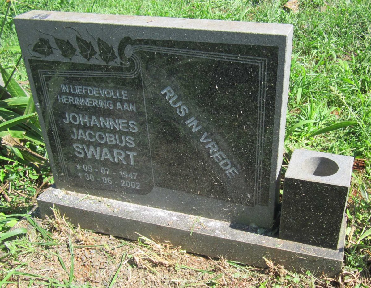 SWART Johannes Jacobus 1947-2002