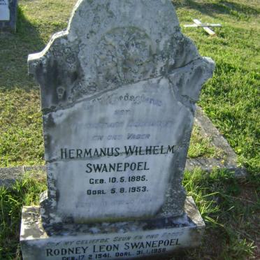 SWANEPOEL Hermanus Wilhelm 1885-1953 :: SWANEPOEL Rodney Leon 1941-1959