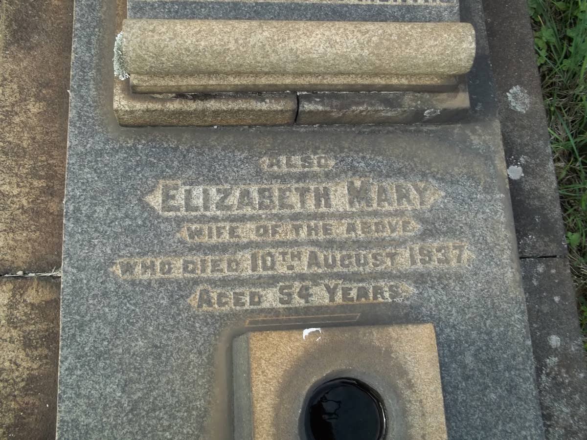 SWAINSON Arthur John -1935 &amp; Elizabeth Mary -1937