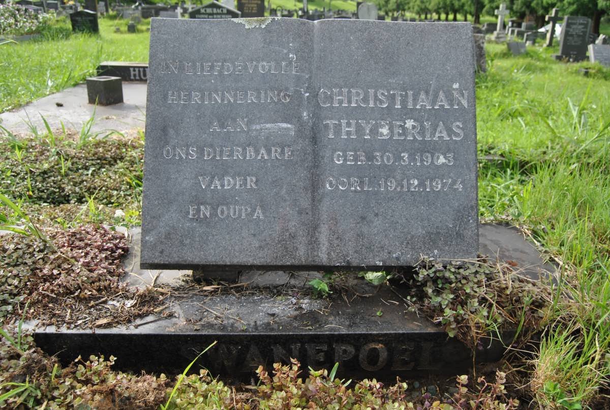 SWANEPOEL Christiaan Thyberias 1903-1974
