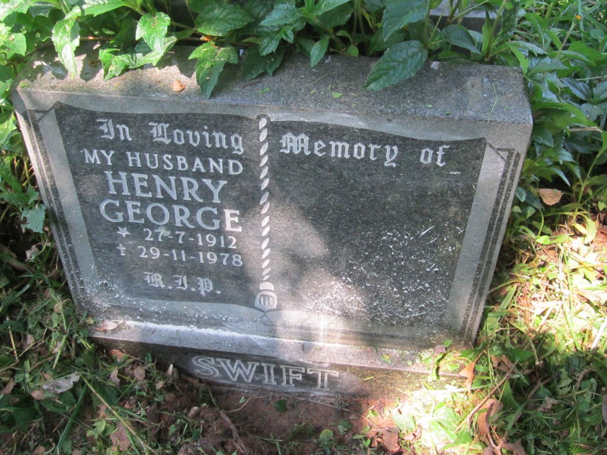 SWIFT Henry George 1912-1978