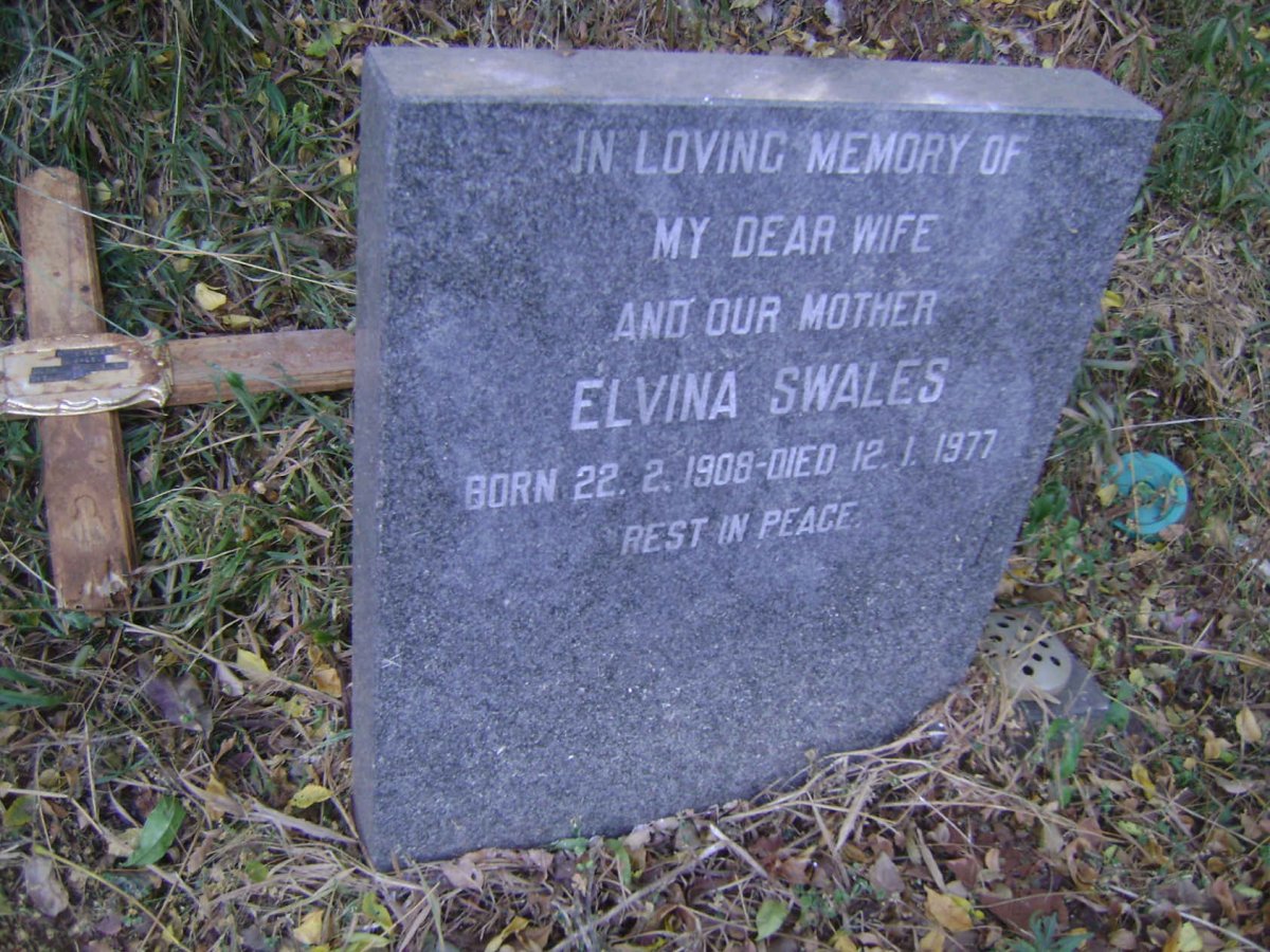 SWALES Elvina 1908-1977 :: SWALES N. Wilbert