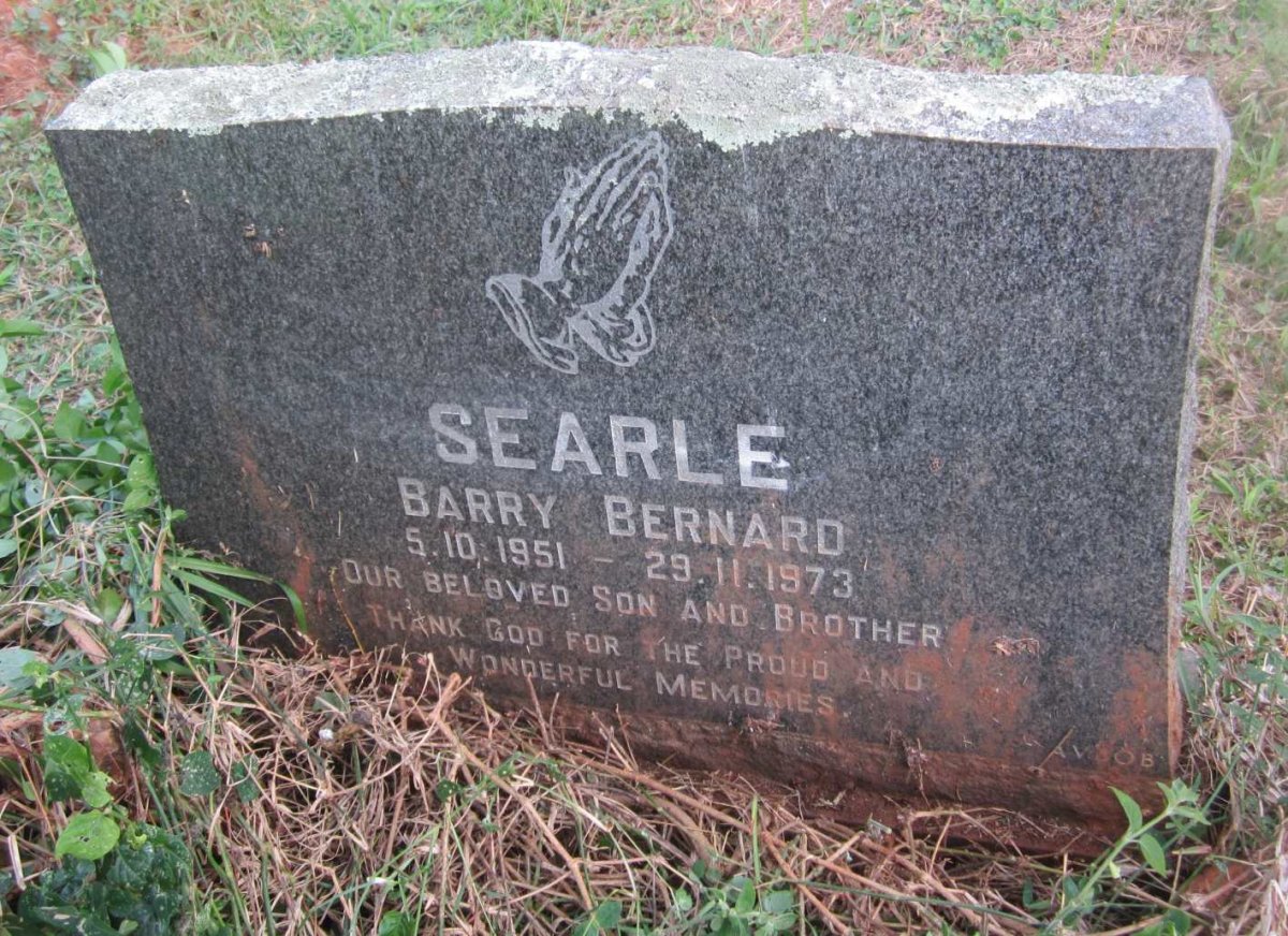 SEARLE Barry Bernard 1951-1973