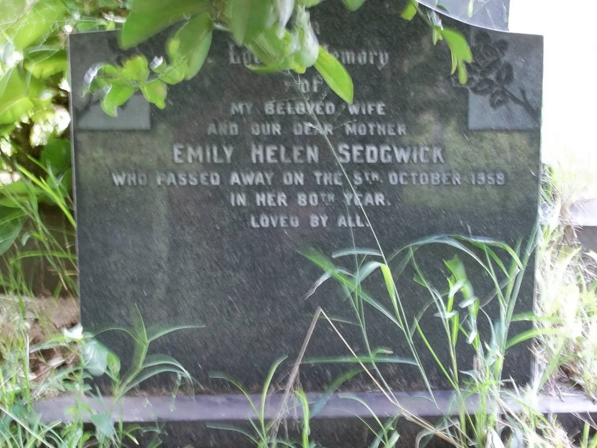 SEDGWICK Emily Helen -1959