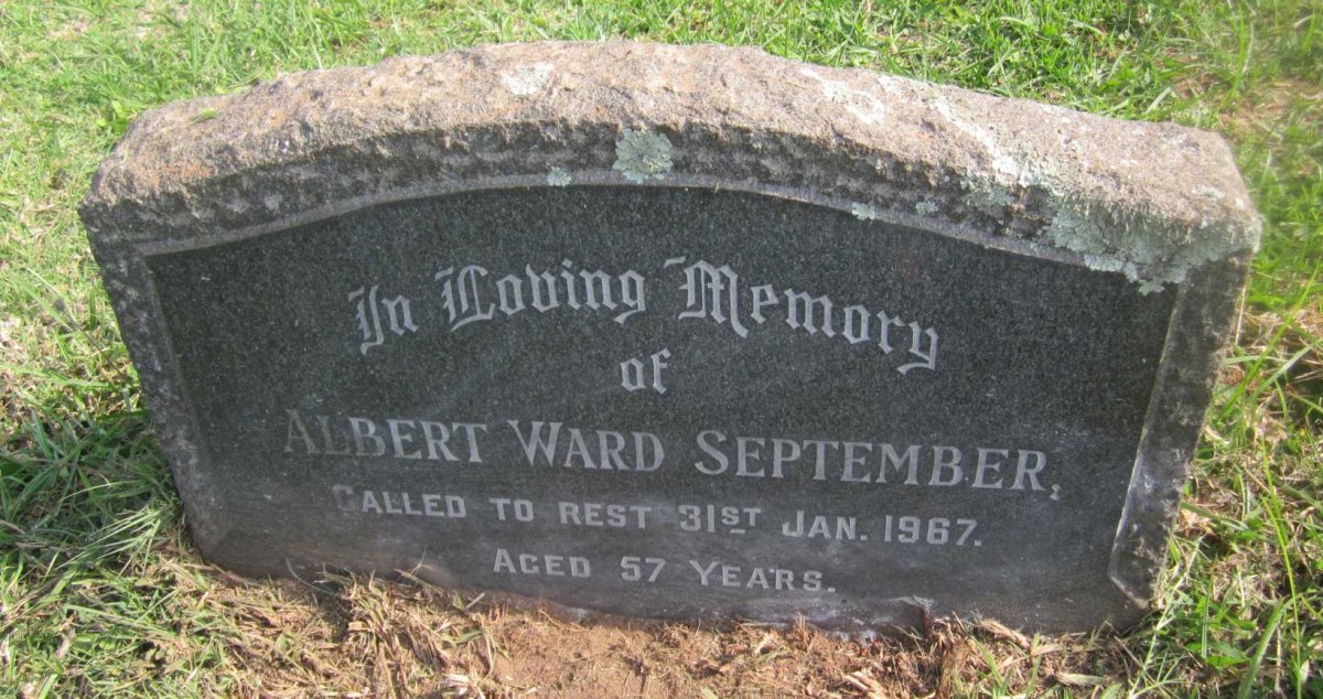 SEPTEMBER Albert Ward -1967