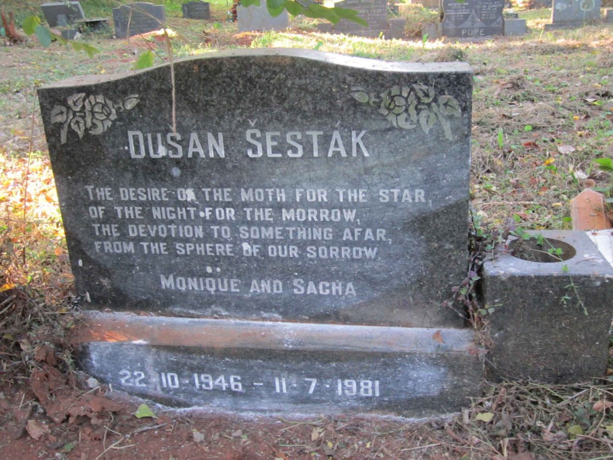 ŠESTÁK Dusan 1946-1981