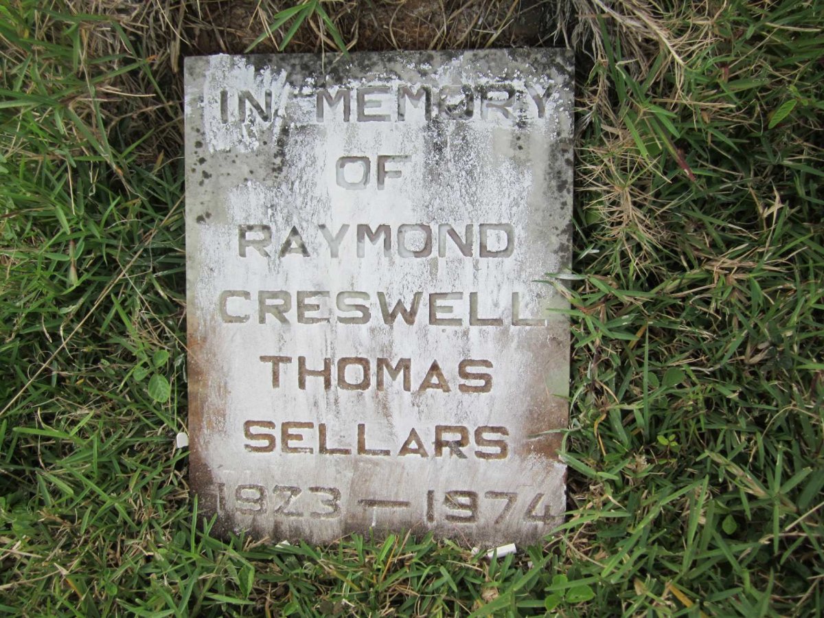 SELLARS Raymond Creswell Thomas 1923-1974