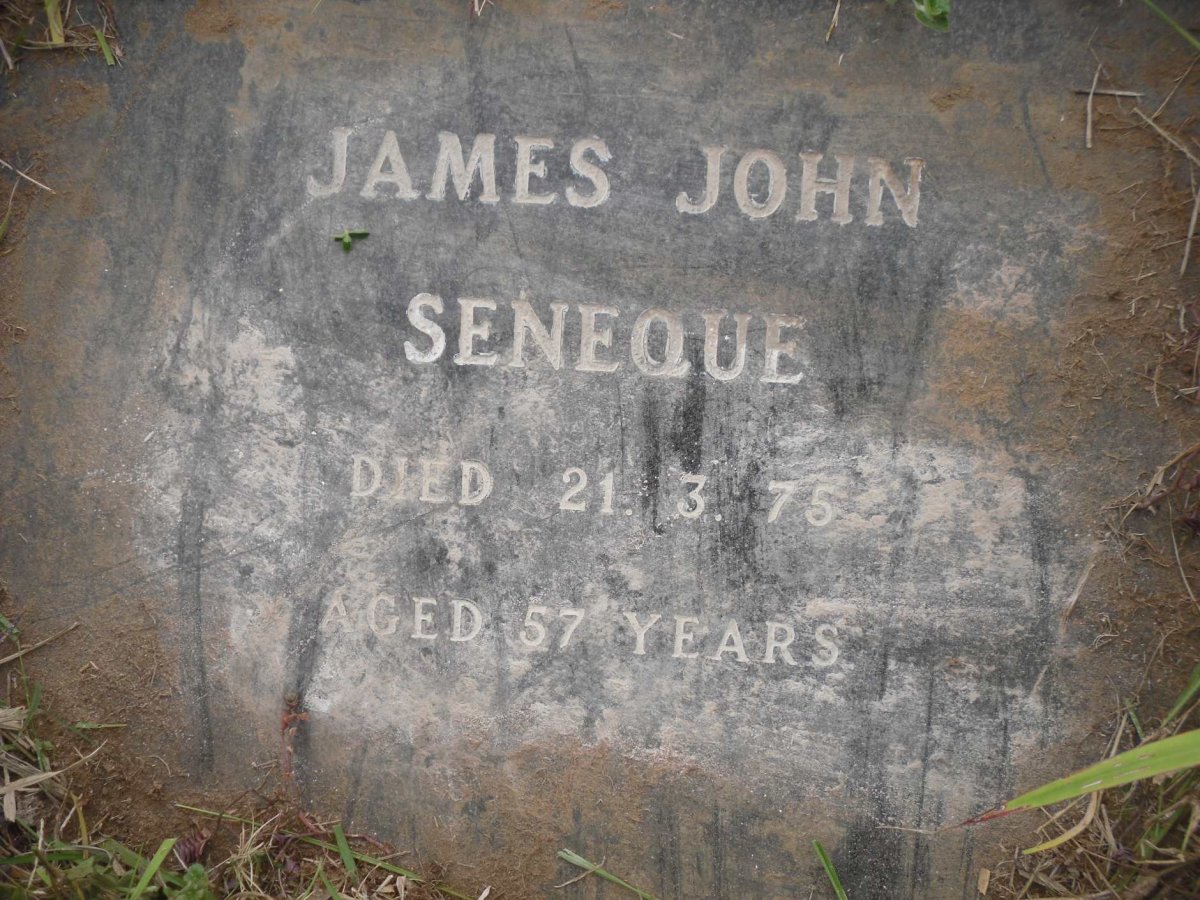 SENEQUE James John -1975