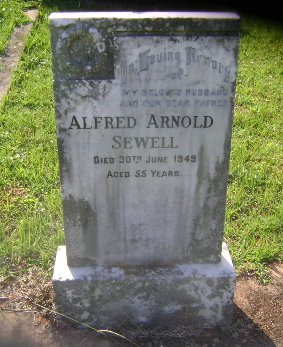 SEWELL Alfred Arnold -1949