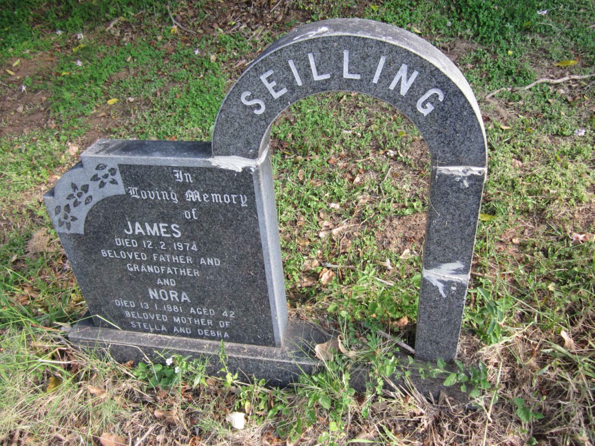 SEILLING James -1974 &amp; Nora -1981