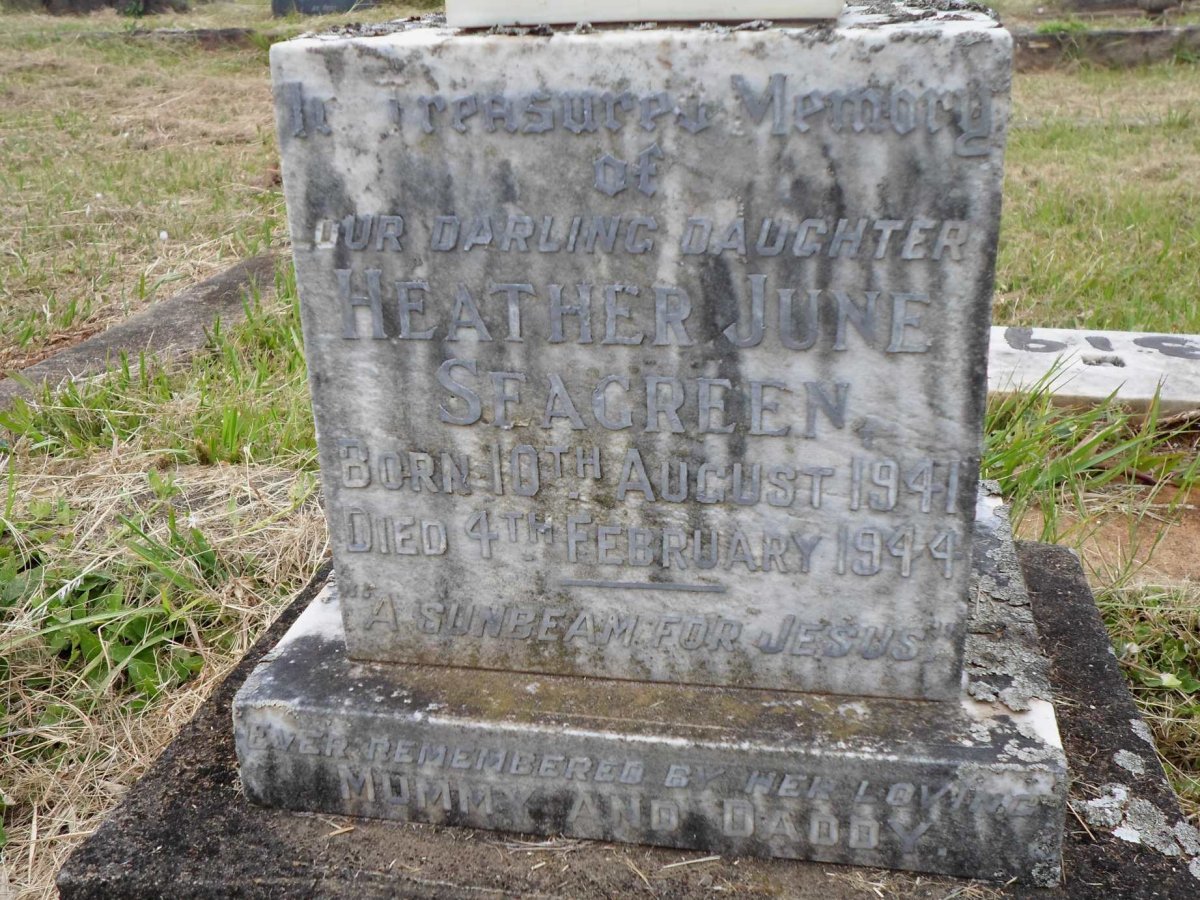 SEAGREEN Heather June 1941-1944