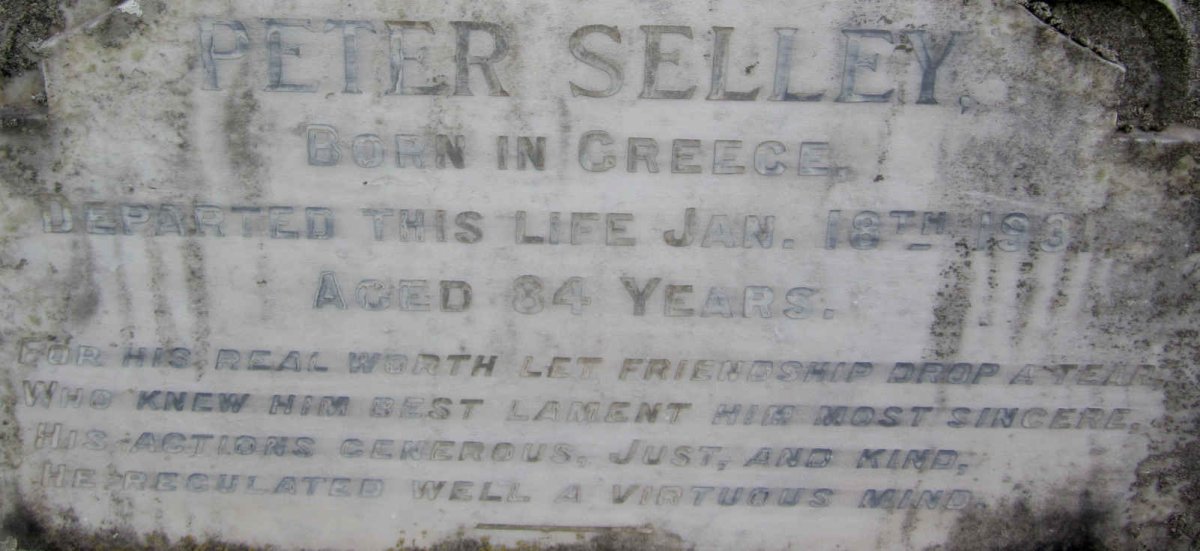 SELLEY Peter -1931
