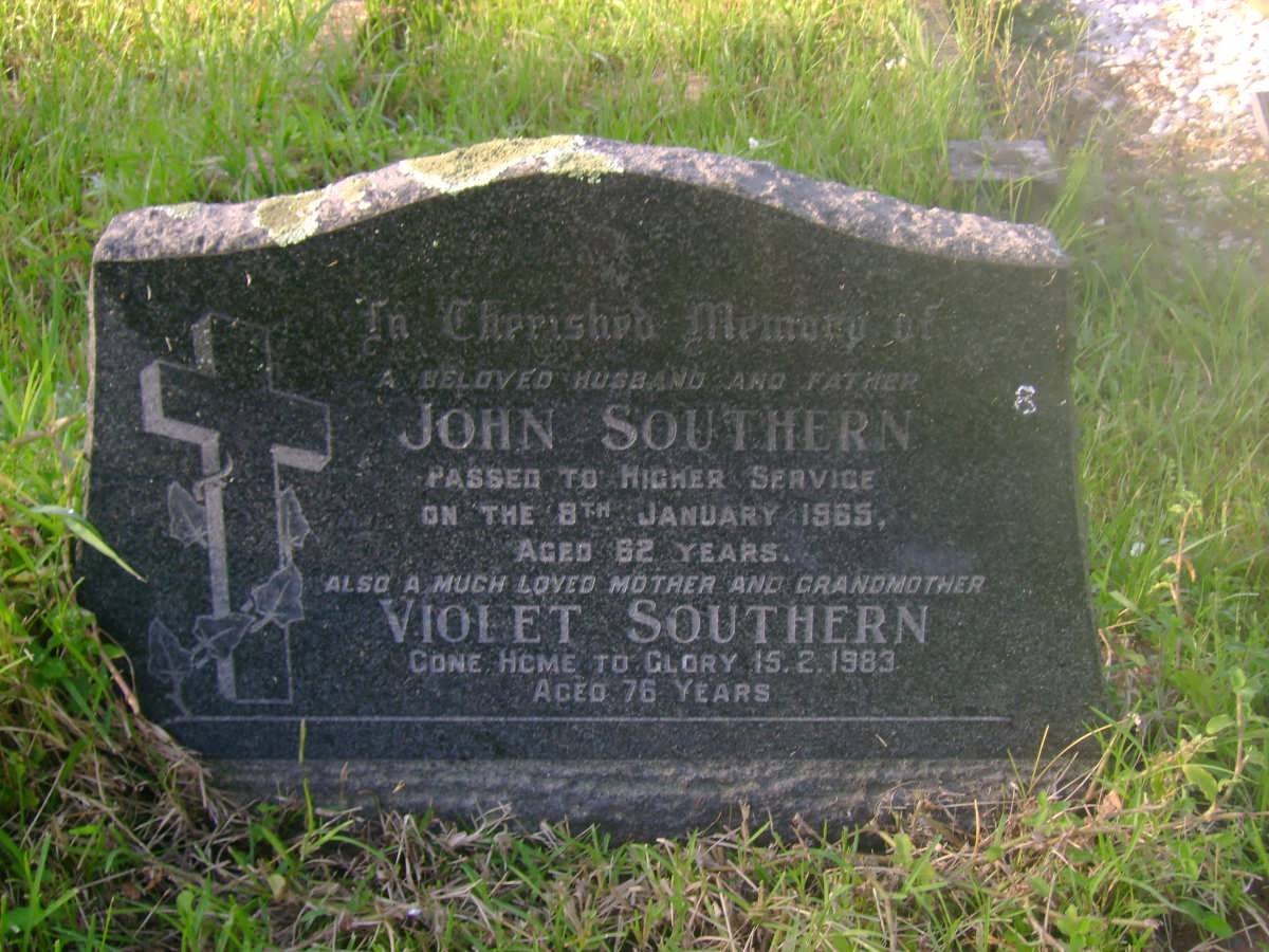 SOUTHERN John -1965 &amp; Violet -1983