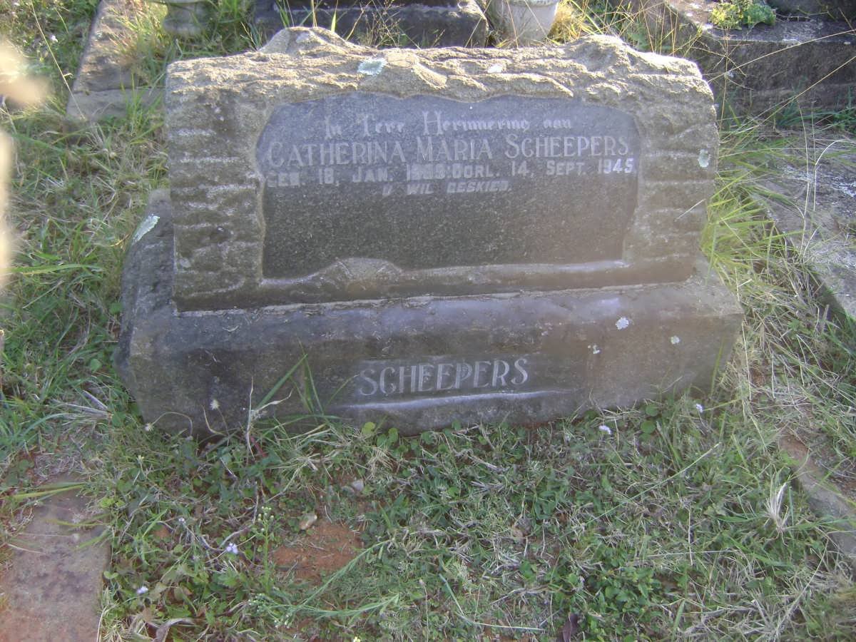 SCHEEPERS Catherina Maria 1909-1945