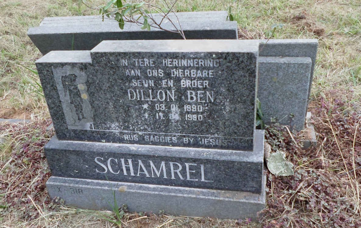 SCHAMREL Dillon Ben 1990-1990