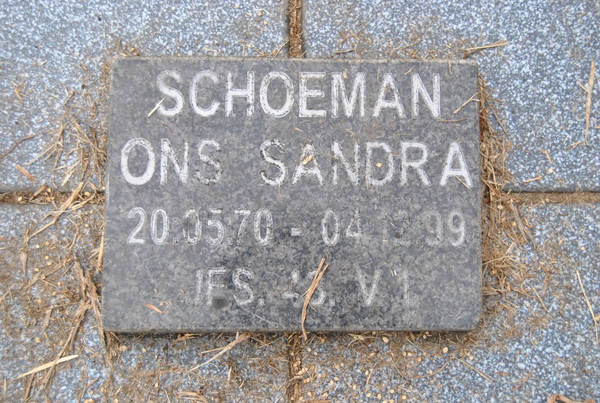SCHOEMAN Sandra 1970-1999