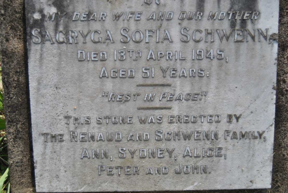 SCHWENN Sagryga Sofia -1945