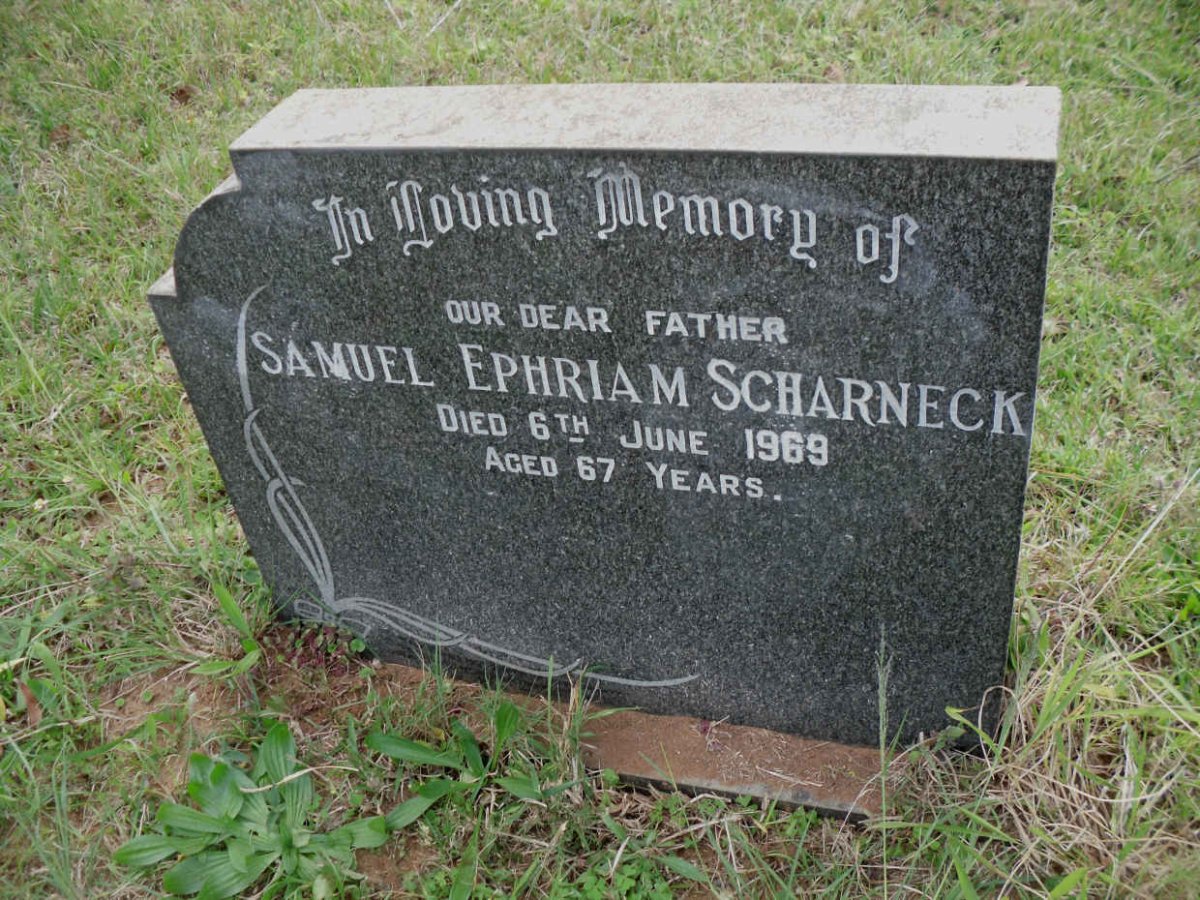 SCHARNECK Samuel Ephriam -1969