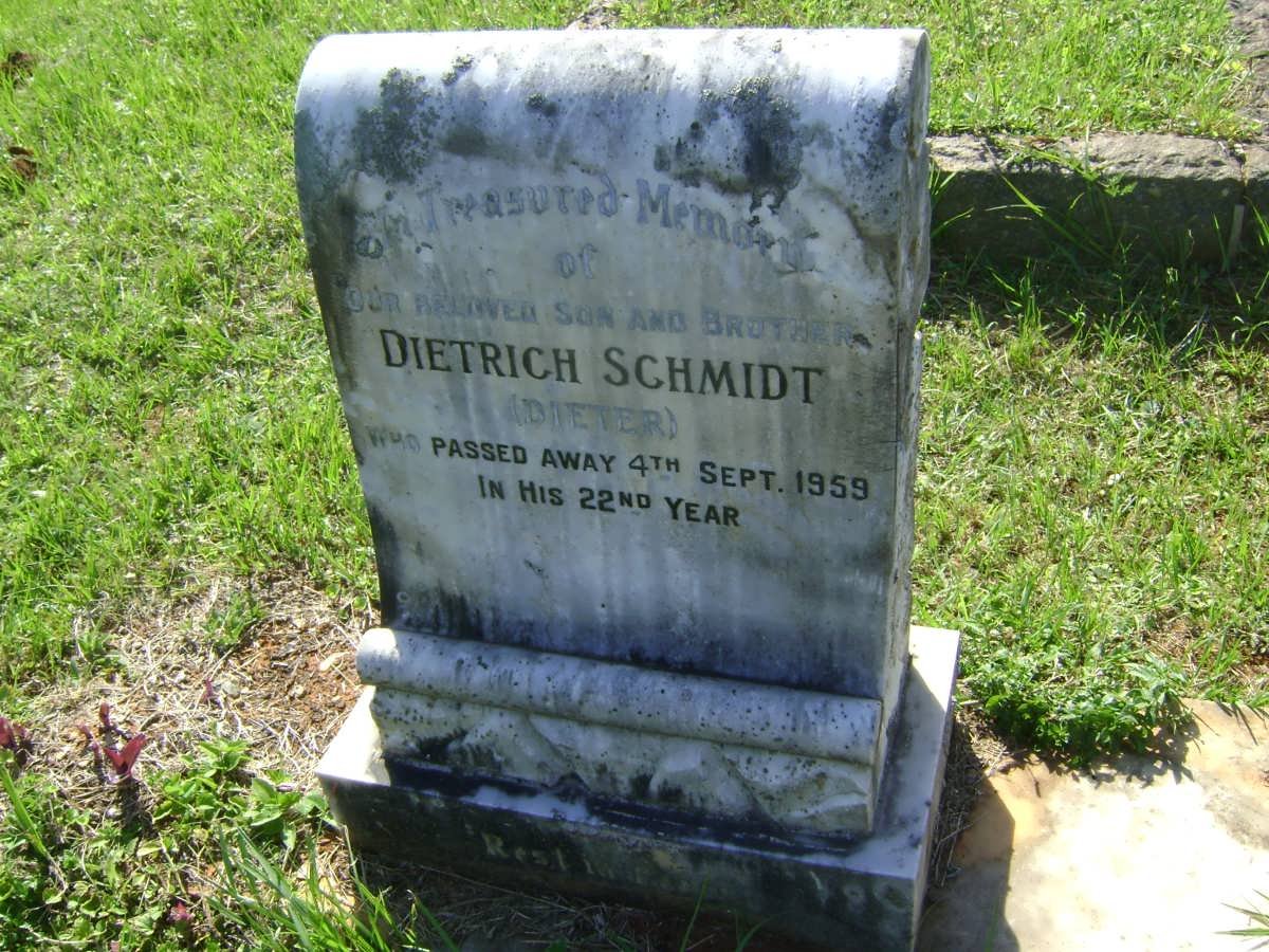 SCHMIDT Dietrich -1959