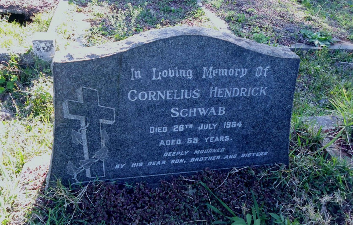 SCHWAB Cornelius Hendrick -1964