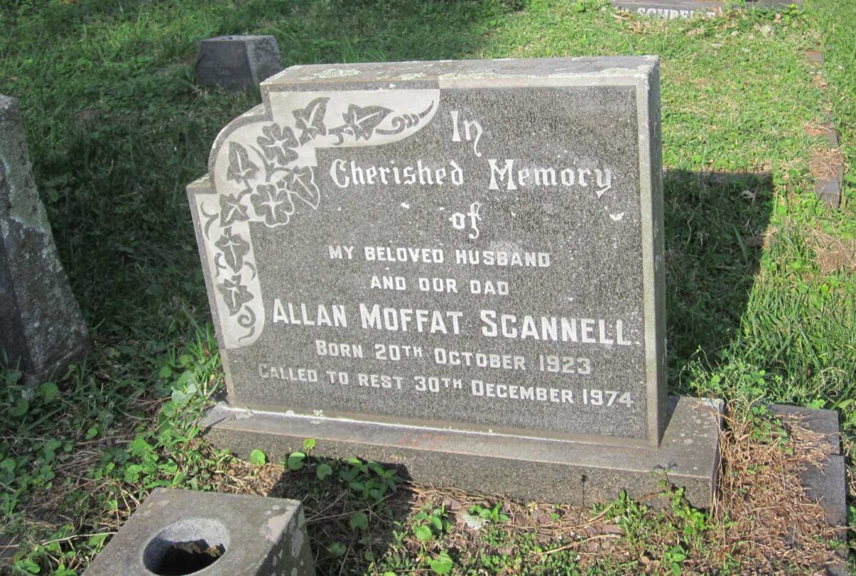 SCANNELL Allan Moffat 1923-1974