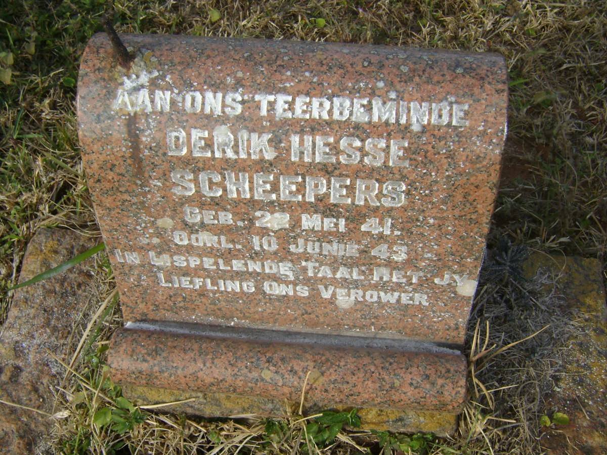 SCHEEPERS Derik Hesse 1941-1943