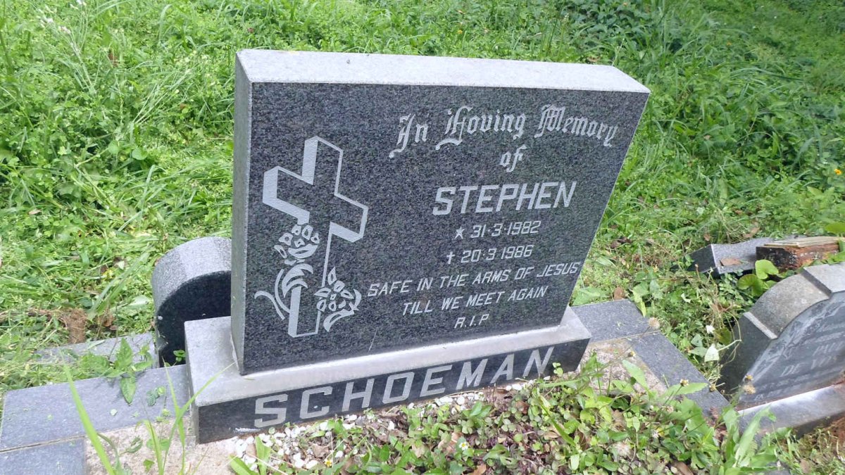 SCHOEMAN Stephen 1982-1986