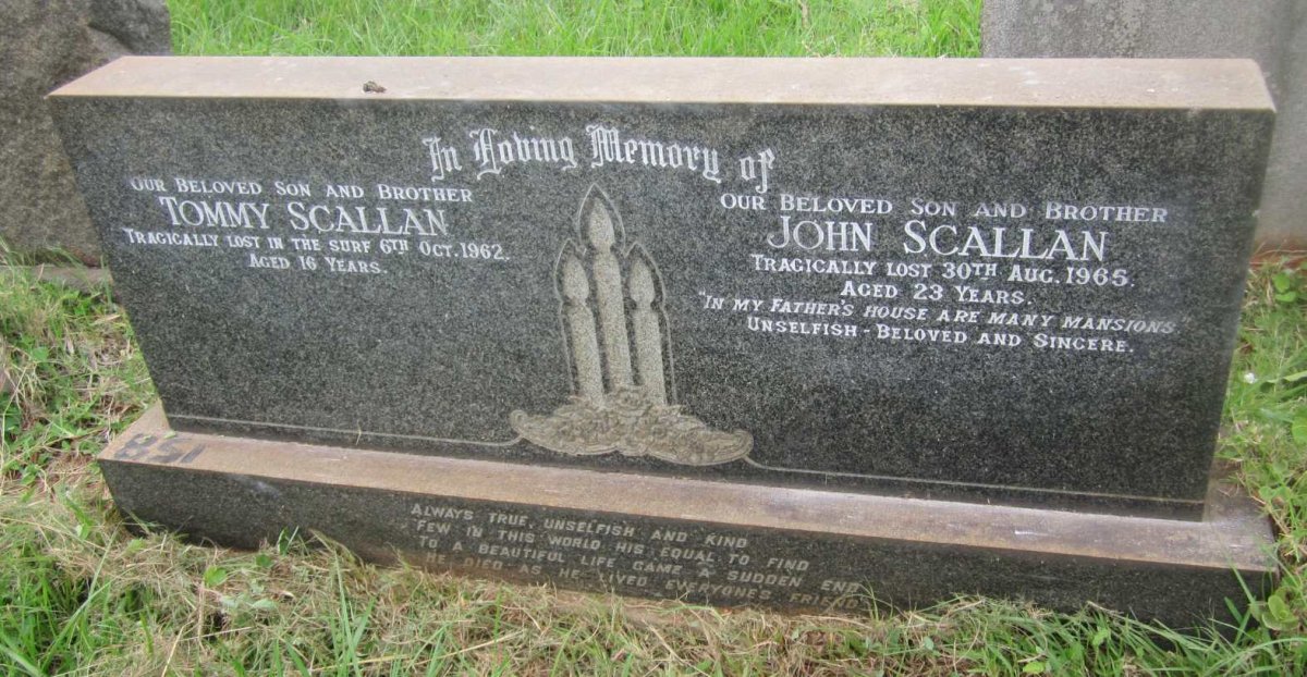 SCALLAN Thomas -1962 :: SCALLAN John -1965