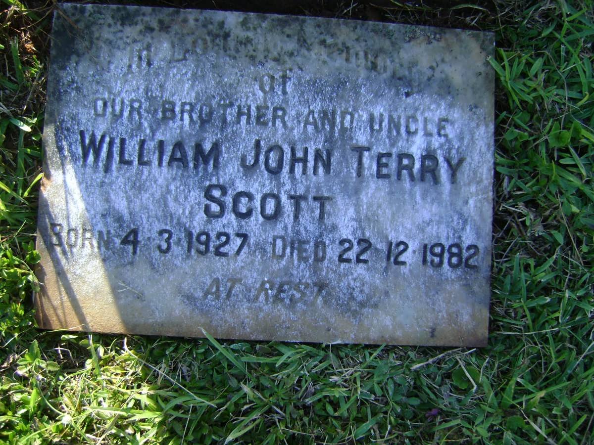 SCOTT William John Terry 1927-1982