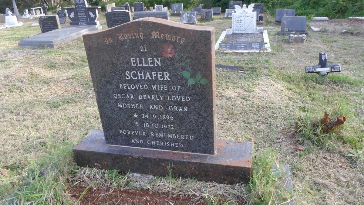 SCHAFER Ellen 1896-1972