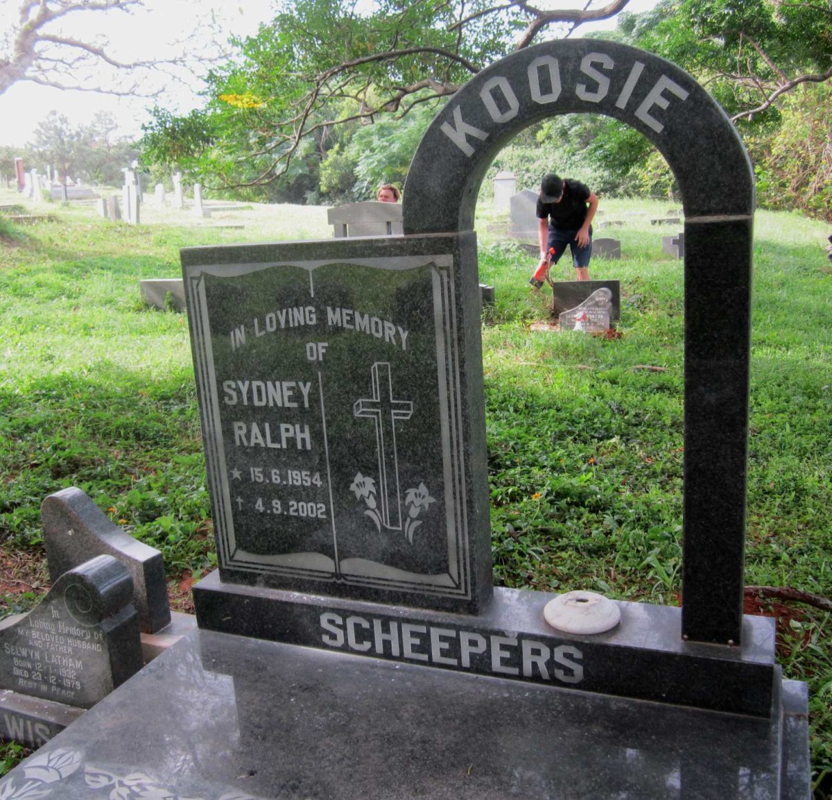 SCHEEPERS Sydney Ralph 1954-2002