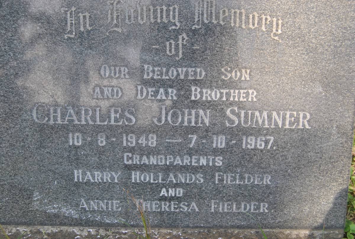 SUMNER Charles John 1948-1967