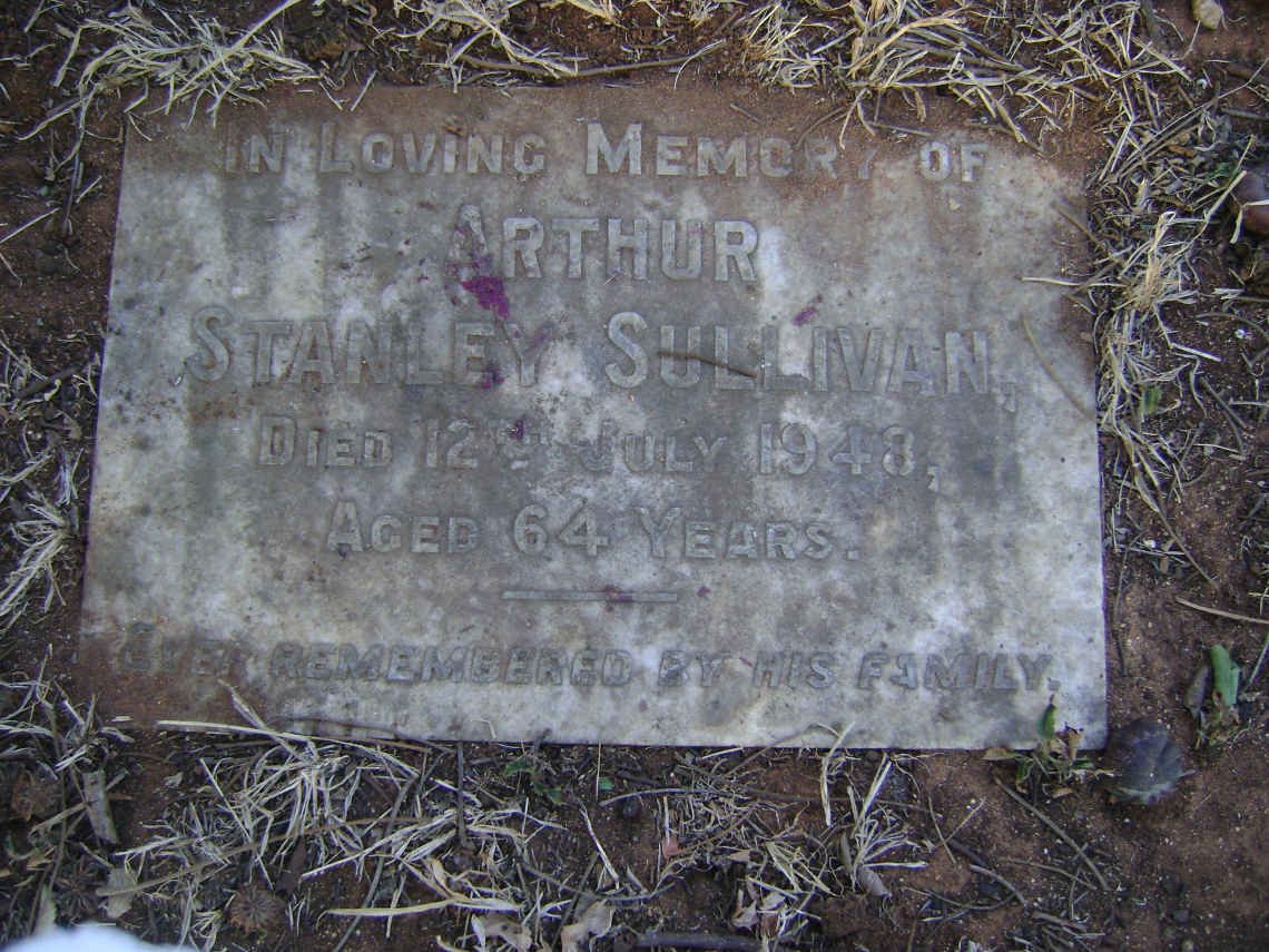 SULLIVAN Arthur Stanley -1948