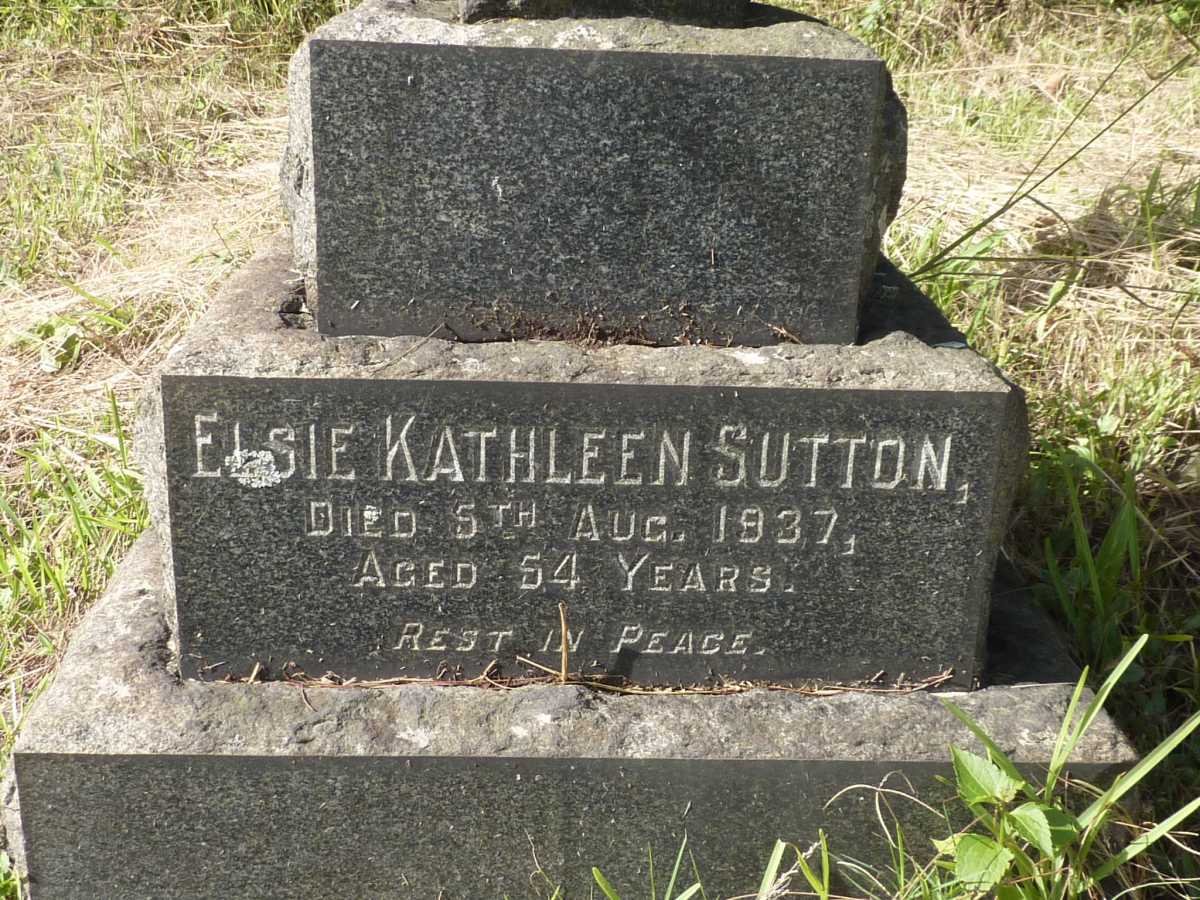SUTTON Elsie Kathleen -1937