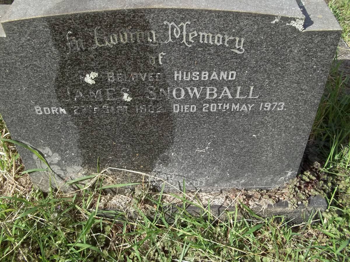 SNOWBALL James 1902-1973