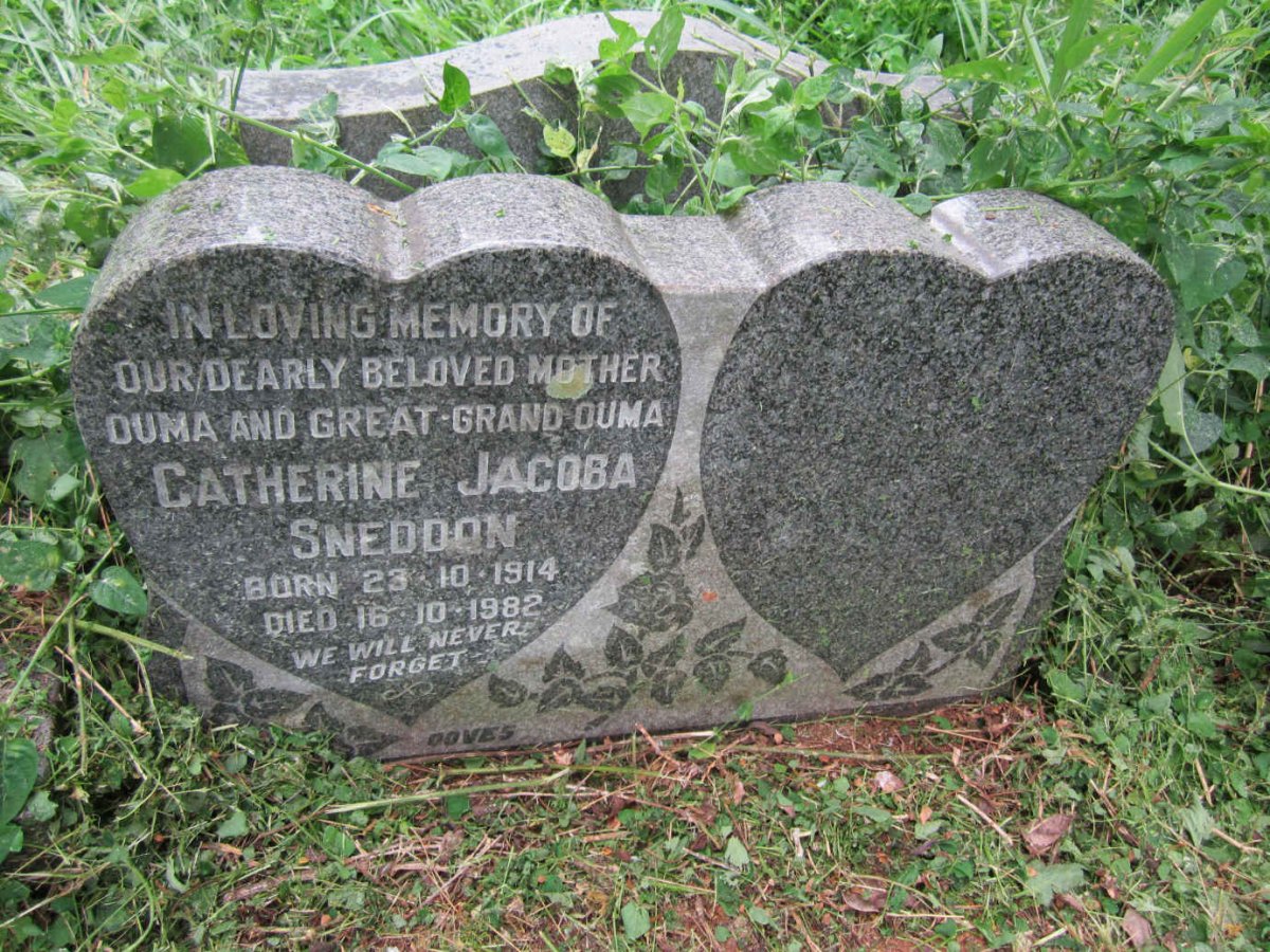 SNEDDON Catherine Jacoba 1914-1982