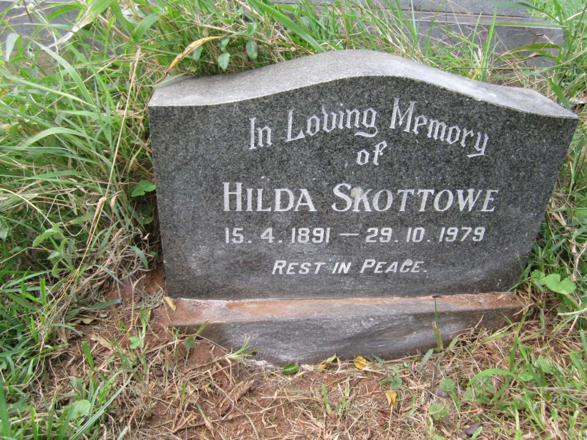 SKOTTOWE Hilda 1891-1979