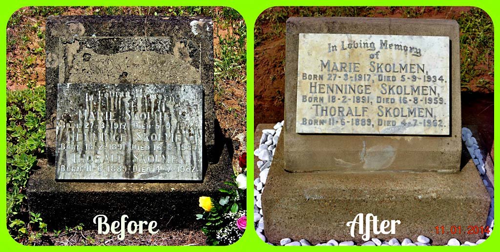 2. Skolmen Grave Maintenance