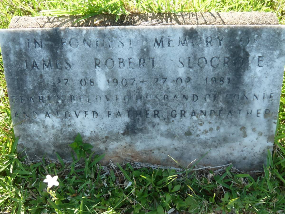 SLOGROVE James Robert 1907-1981