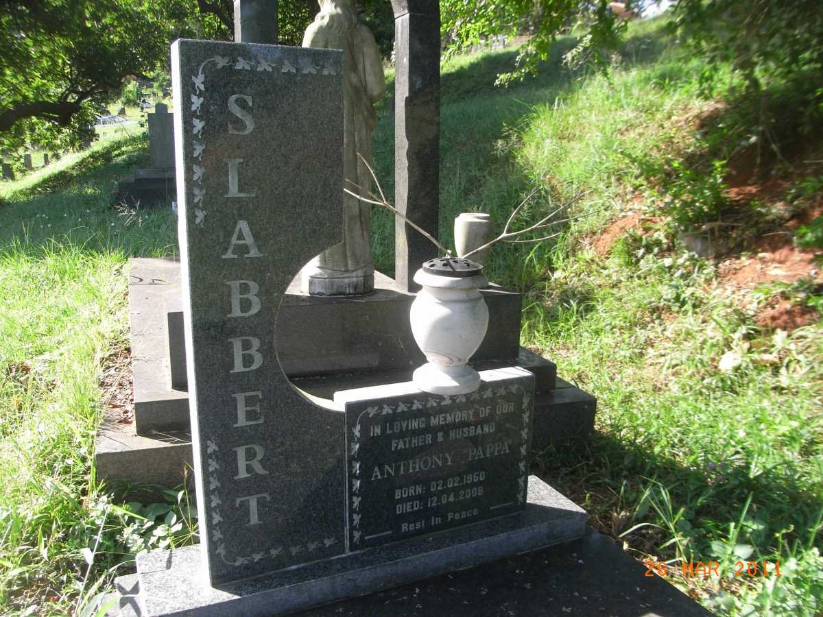 SLABBERT Anthony 1960-2008